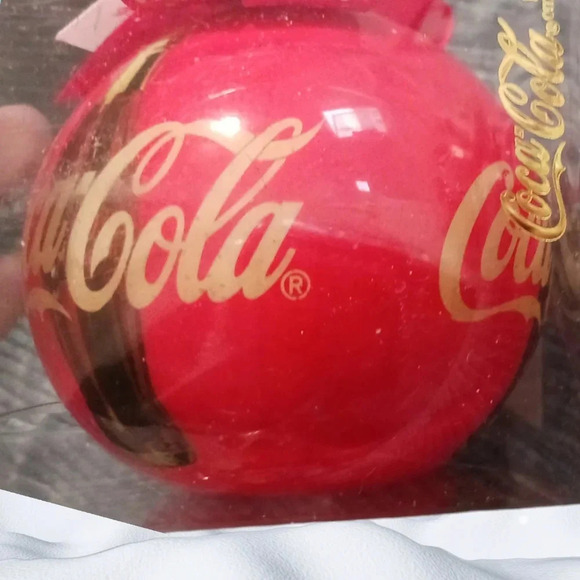 Coca-Cola Trim a tree & hallmark collection lot of 5 christmas ornaments - Picture 9 of 11